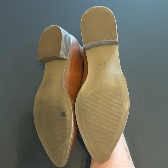 Shoes, Universal threads brown leather flat women’s shoes - Picture 2 of 5